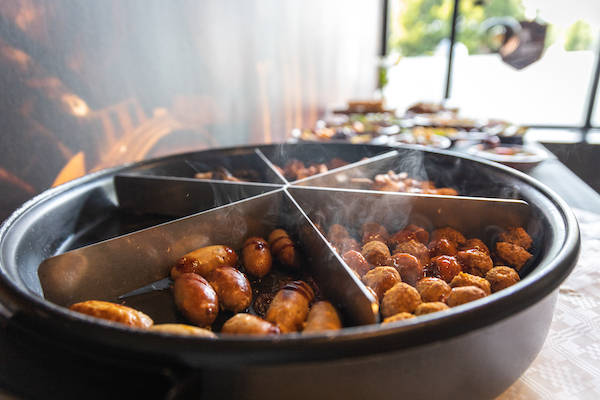 Hapjes in een pan