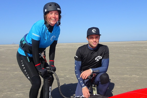 Krijg goede begeleiding voor het kitesurfen!