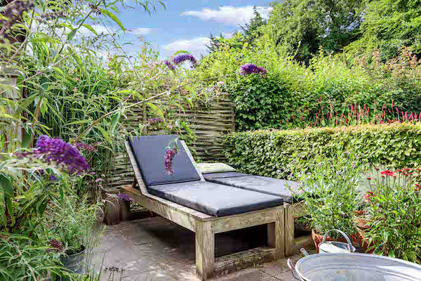 Relaxen op de ligstoelen