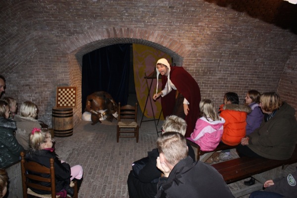 Kasteel Muiderslot: Verteltheater door Imre Bésanger