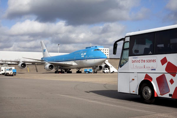 Kom vliegtuigen kijken op het Schiphol Panorama terras