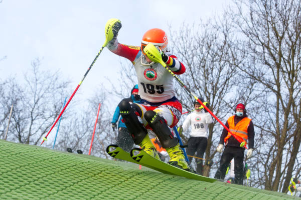 Skiën op de piste