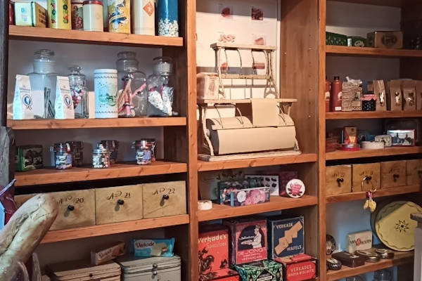 De winkel bij Museum Wereld van Wenters