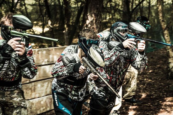 Speel een spannende pot paintball