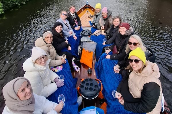 Ook met wat kouder weer is varen leuk