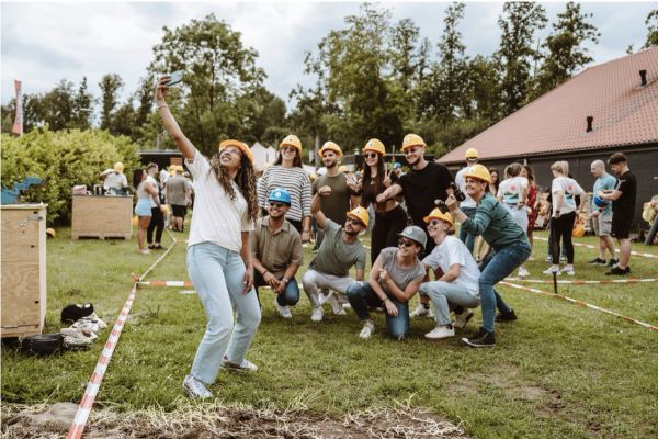 Evenementenlocatie De Kaap: Groepsfoto