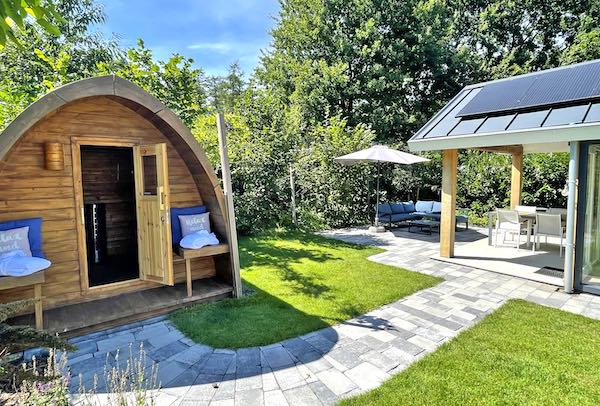Eco cottage met sauna