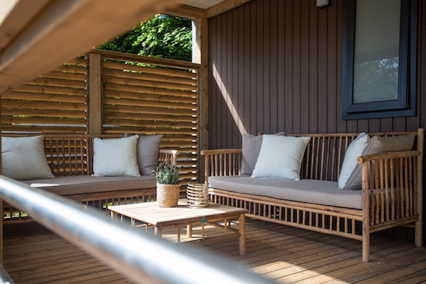 Lounge area in de Family Cottage