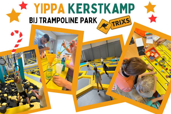 Kerst kamp bij trampoline park TRIXS in Leiderdorp