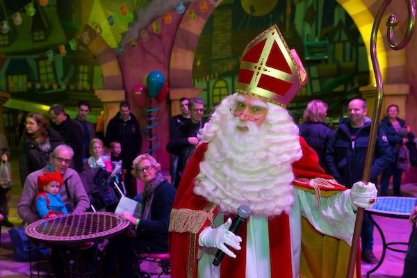 Sinterklaas op bezoek