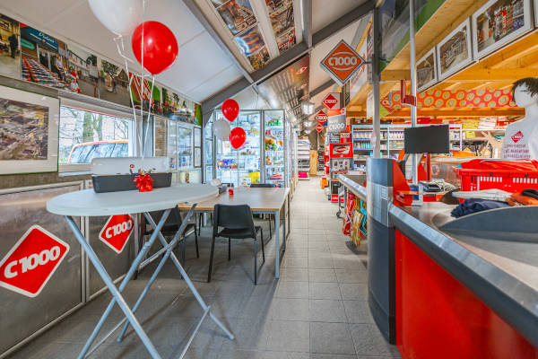 C1000 Museum: Een kijkje naast de kassa