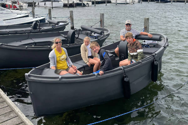 Varen in een sloep