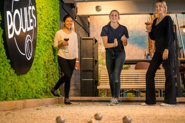 Jeu de Boules spelen