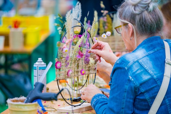 KreaDoe Lentefestival: Wees creatief met bloemen