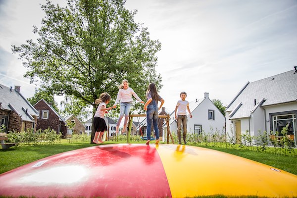 Springen op de bult