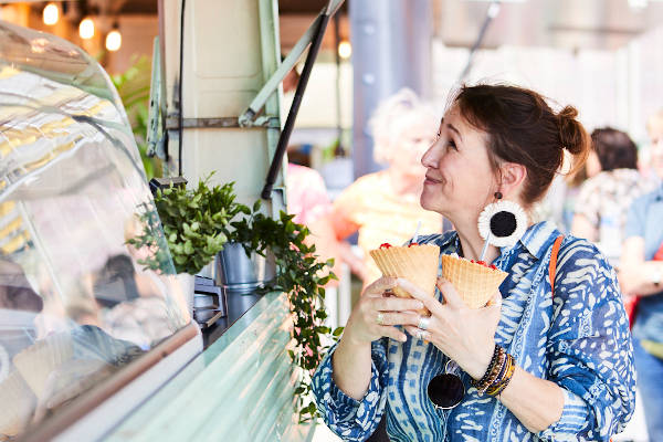 Eten halen bij foodtrucks