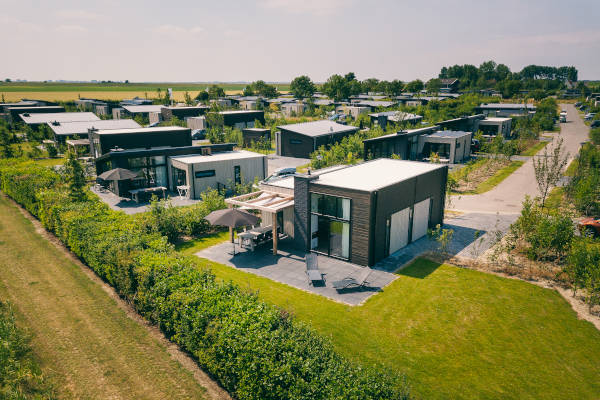 Summio Vakantiepark Zeedijk: Overzicht over de bungalows