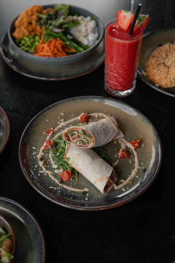 Carpaccio wrap