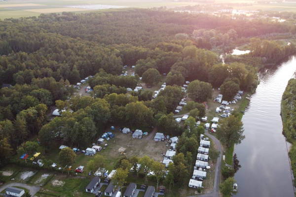 Overzicht van het park