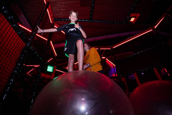 Lopen over de ballen