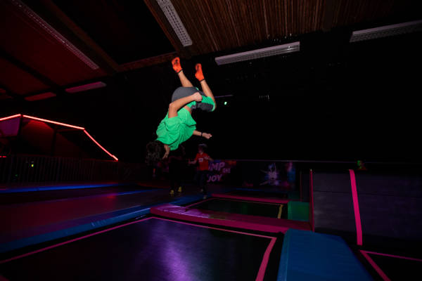 Trampoline springen