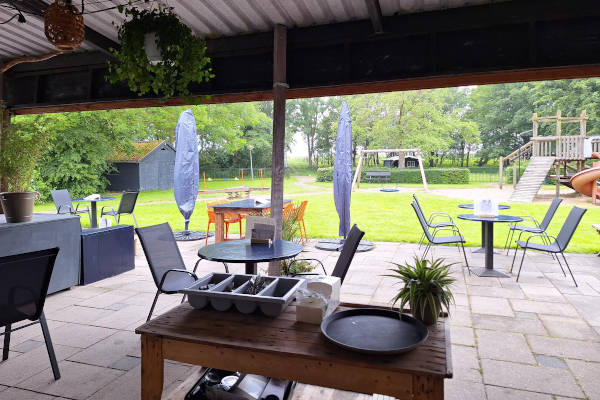 Het terras