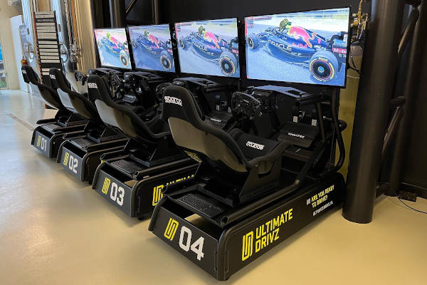 Ultimate Drivz: Racesimulatoren op een rij