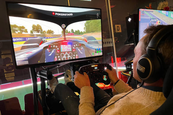 Zicht op de race