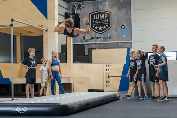 JUMP Freerun Woerden: Leer allerlei vette kunstjes