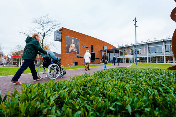 Buitenkant van het museum