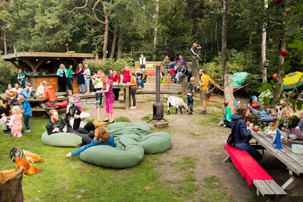Kom even lekker tot rust op het veld