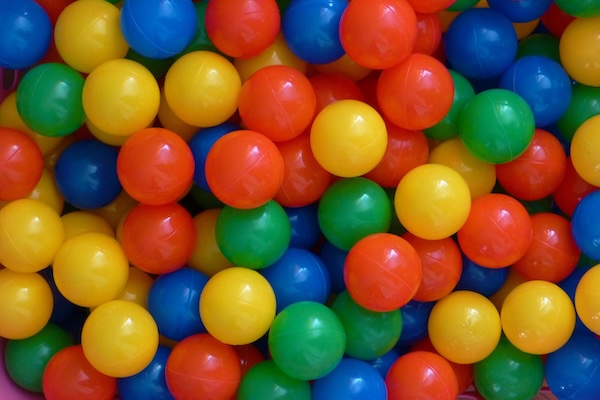 Ballen uit de ballenbak