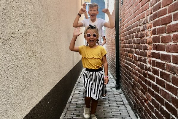Ginkiestocht: De tocht is ook erg leuk voor de kids