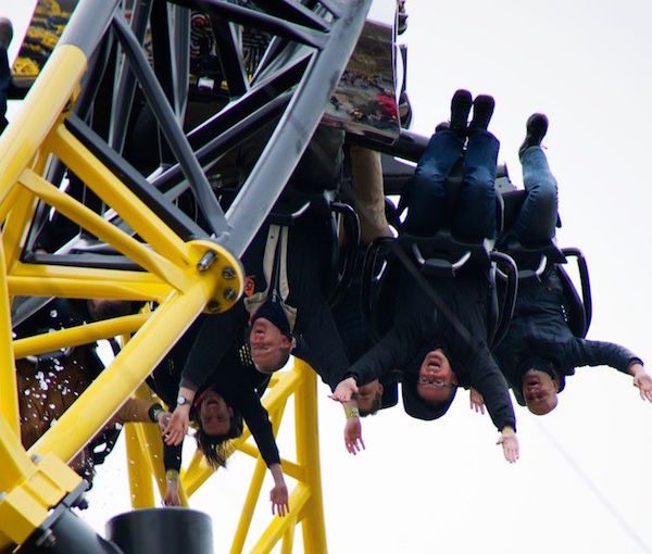 Speel met de wetten van de zwaartekracht in de nieuwe achtbaan van Walibi