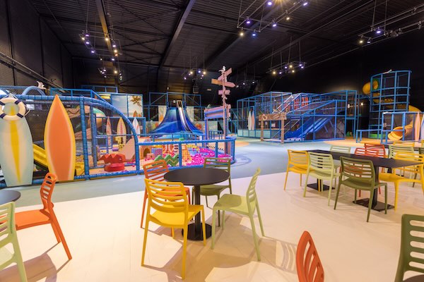 Center Parcs Indoorspeelwereld BALUBA: Zitgedeelte