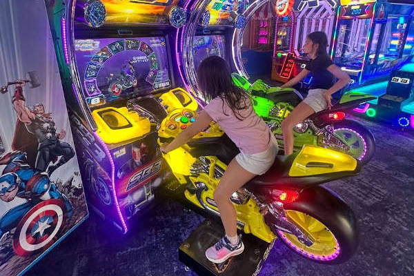 Arcade Arena Venlo: Motor rijden