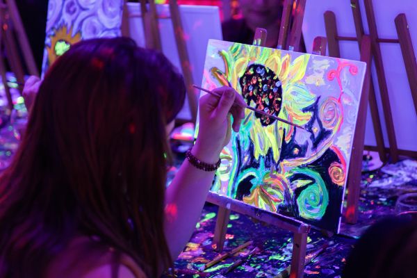 Rembrandt van Wine Amsterdam: Schilderen