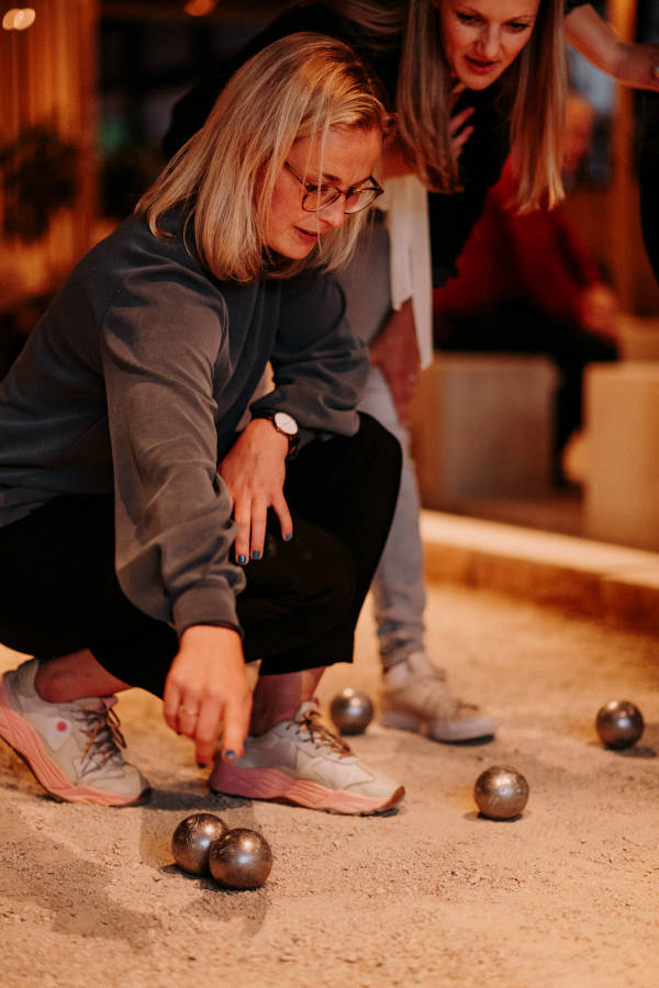 Kijken naar de ballen