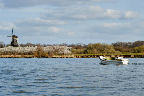 Varen langs de molens