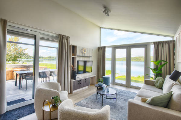 Woonkamer vakantiehuis