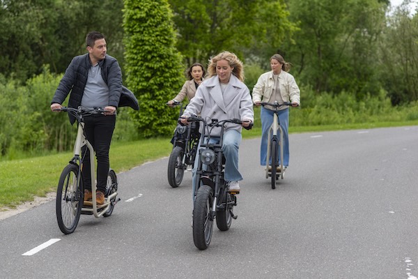 Samen op een E-Runner en Fat-Runner