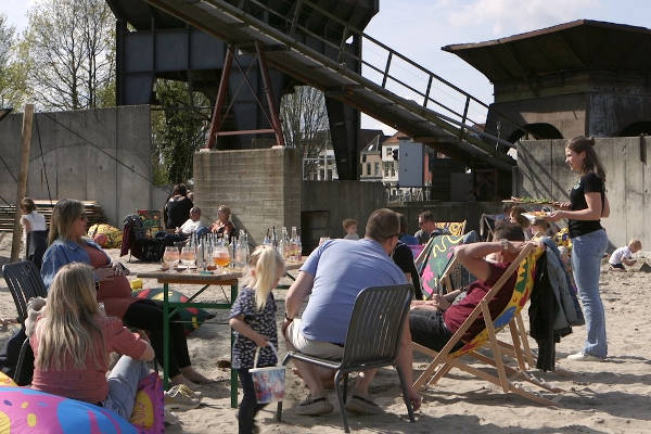 Stadsstrand Gouwestrand in Gouda