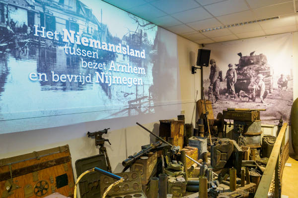 Projector op de muur