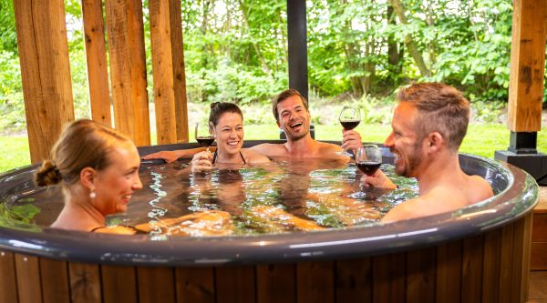 Samen in het bubbelbad