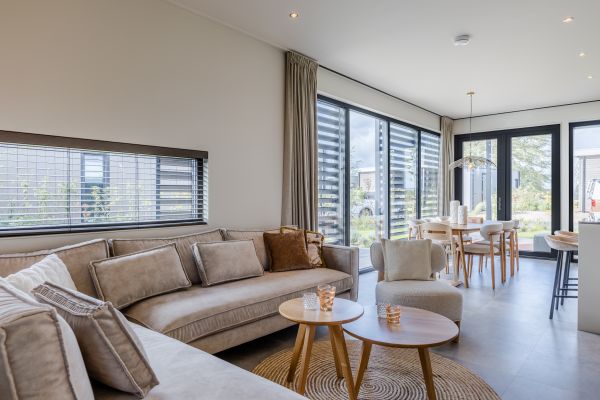 Zitgedeelte vakantiehuisje