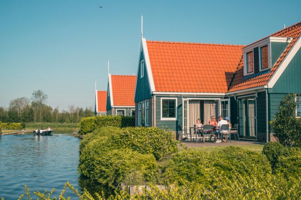 Vakantiehuizen aan het water