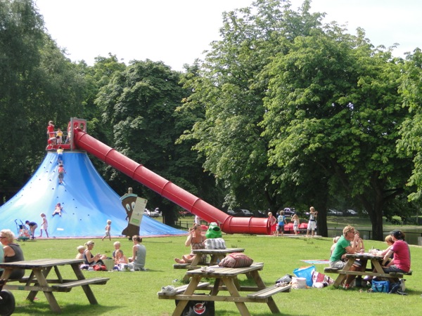 Lekker picknicken in Speelpark Oud Valkeveen