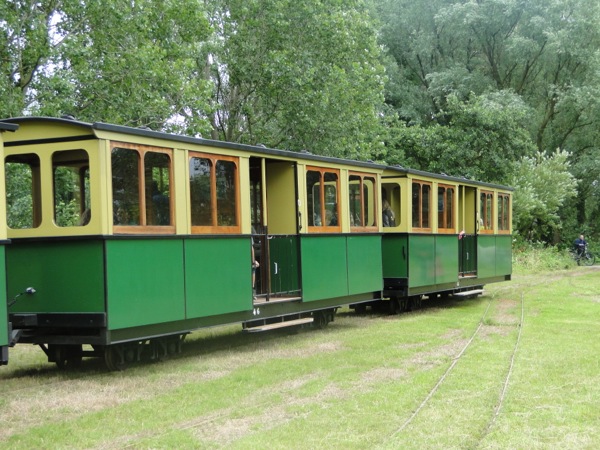 Stoomtrein cabines