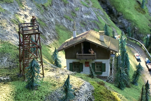 De Oostenrijkse Alphen in miniatuur Modelspoor Panorama Aalten