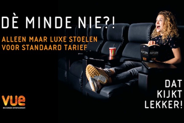 Film kijken in de meest comfortabele stoelen